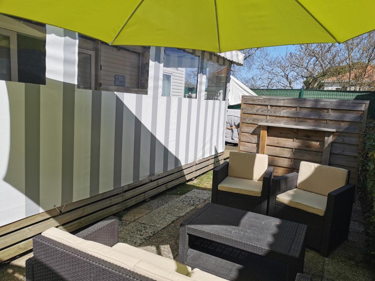 Camping Les Bois Mobil Home Grand Luxe 3Ch 2Sdb Saint-Jean-de-Monts Luaran gambar